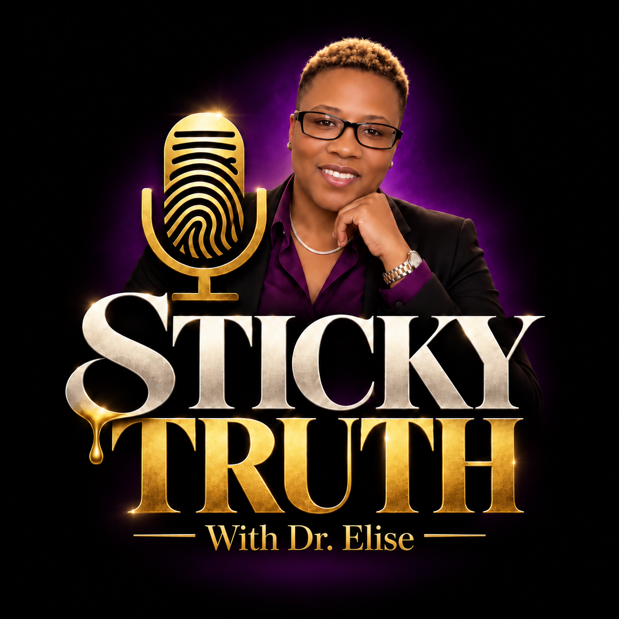 Sticky Truth with Dr. Elise logo
